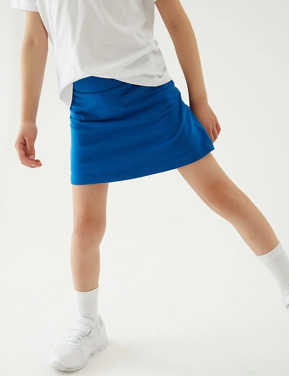 Girls' Cotton with Stretch Sports Skorts (2-16 Yrs) M&S Collection Shorts Girls' Cotton With Stretch Sports Skorts (2-16 Yrs) -Cheap School Uniform Store SD 04 T93 5252 RA X EC 2