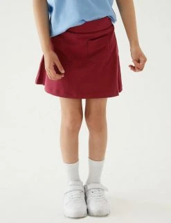M&S Collection Shorts Girls' Cotton With Stretch Sports Skorts (2-16 Yrs) 4 M&S Collection Shorts Girls' Cotton With Stretch Sports Skorts (2-16 Yrs) -Cheap School Uniform Store SD 04 T93 5252 XM X EC 1
