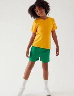 M&S Collection Unisex Sports Shorts (2-16 Yrs) -Cheap School Uniform Store SD 04 T93 5253 KF X EC 2