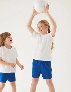 M&S Collection Unisex Sports Shorts (2-16 Yrs) -Cheap School Uniform Store SD 04 T93 5253 RA X EC 0