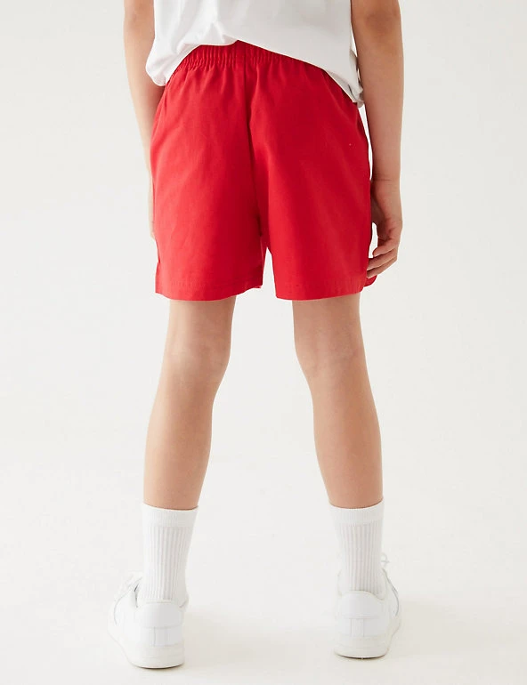 Unisex Pure Cotton Sports Shorts (2-16 Yrs) M&S Collection Unisex Pure Cotton Sports Shorts (2-16 Yrs) -Cheap School Uniform Store SD 04 T93 5254 B0 X EC 4