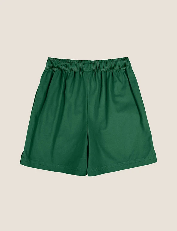 Unisex Pure Cotton Sports Shorts (2-16 Yrs) M&S Collection Unisex Pure Cotton Sports Shorts (2-16 Yrs) -Cheap School Uniform Store SD 04 T93 5254 EE X EC 1