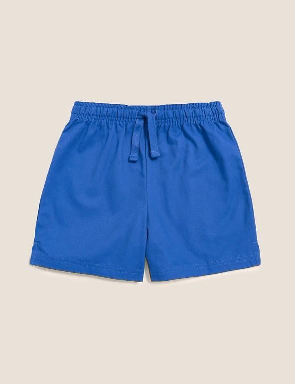 Unisex Pure Cotton Sports Shorts (2-16 Yrs) M&S Collection Unisex Pure Cotton Sports Shorts (2-16 Yrs) -Cheap School Uniform Store SD 04 T93 5254 RA X EC 90