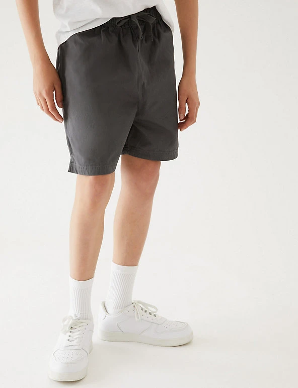 Unisex Pure Cotton Sports Shorts (2-16 Yrs) M&S Collection Unisex Pure Cotton Sports Shorts (2-16 Yrs) -Cheap School Uniform Store SD 04 T93 5254 T3 X EC 3