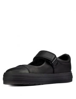 CLARKS Kids' Leather Light Up Mary Jane Shoes (Kid Size 10-2.5) -Cheap School Uniform Store SD 08 T94 3014 Y0 X EC 3