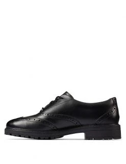 CLARKS Shoes Kids' Leather Brogues (Youth Size 3-9) -Cheap School Uniform Store SD 08 T94 3158 Y0 X EC 4