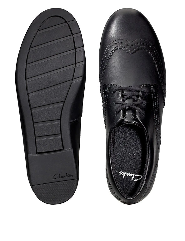 Kids' Leather Lace School Shoes (Youth size 3-9) CLARKS Kids' Leather Lace School Shoes (Youth Size 3-9) -Cheap School Uniform Store SD 08 T94 3169 Y0 X EC 1