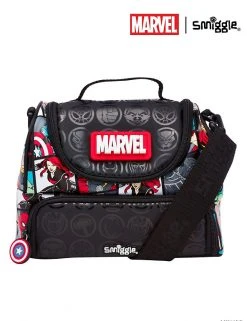 SMIGGLE Lunchboxes Marvel Double Decker Lunchbox