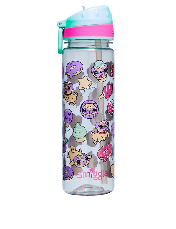 Kids' Pug Ice Cream Water Bottle SMIGGLE Accessories Kids' Pug Ice Cream Water Bottle -Cheap School Uniform Store SD 10 T96 4588 KQ X EC 90