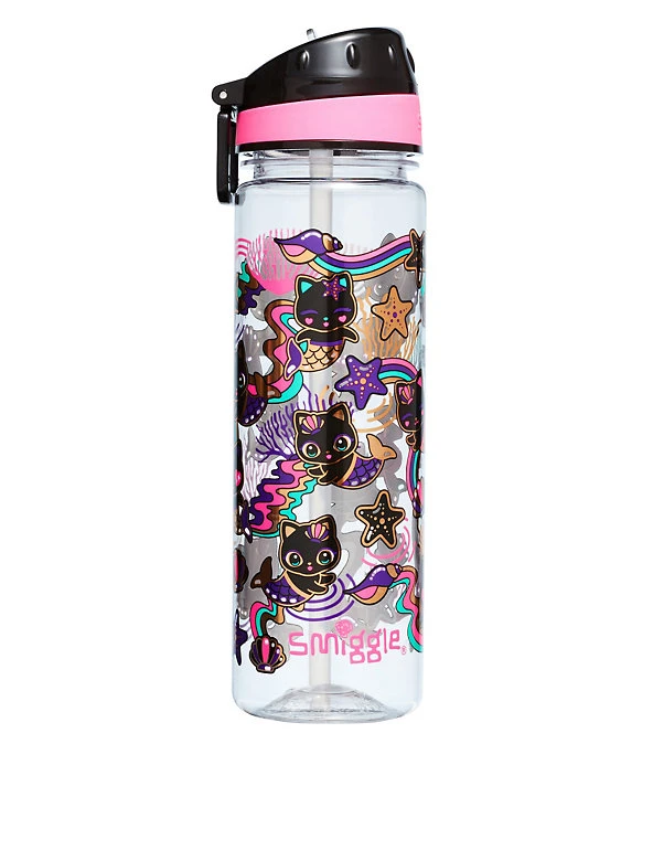 Kids' Cat Mermaid Water Bottle SMIGGLE Accessories Kids' Cat Mermaid Water Bottle -Cheap School Uniform Store SD 10 T96 4589 Y4 X EC 0