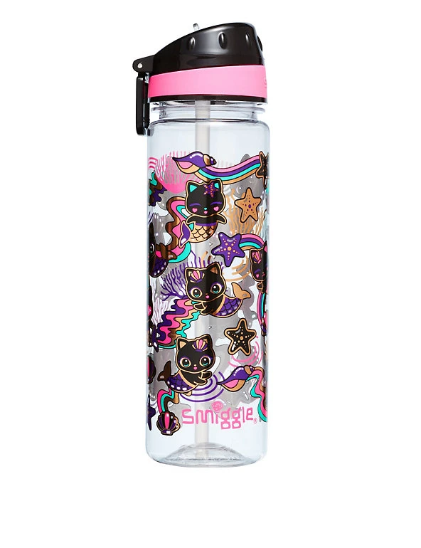 Kids' Cat Mermaid Water Bottle SMIGGLE Accessories Kids' Cat Mermaid Water Bottle -Cheap School Uniform Store SD 10 T96 4589 Y4 X EC 90